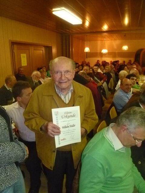 Auch Wilhelm Heidler ist mit dabei.