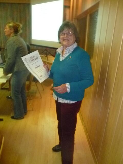 Helga Freuer ist seit 40 Jahren Mitglied