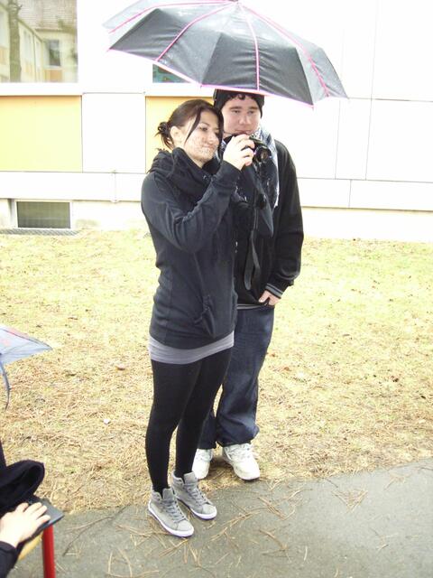 Erste Fotoaufnahmen konnten selbst durch schlechte Wetterverhältnisse nicht gebremst werden.