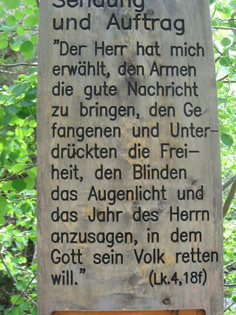 Sendung und Auftrag Jesu.