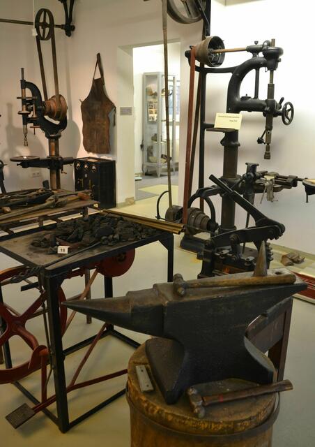 Schmiede im Museum für Regionalgeschichte in Pönitz (©Katja Woidtke)