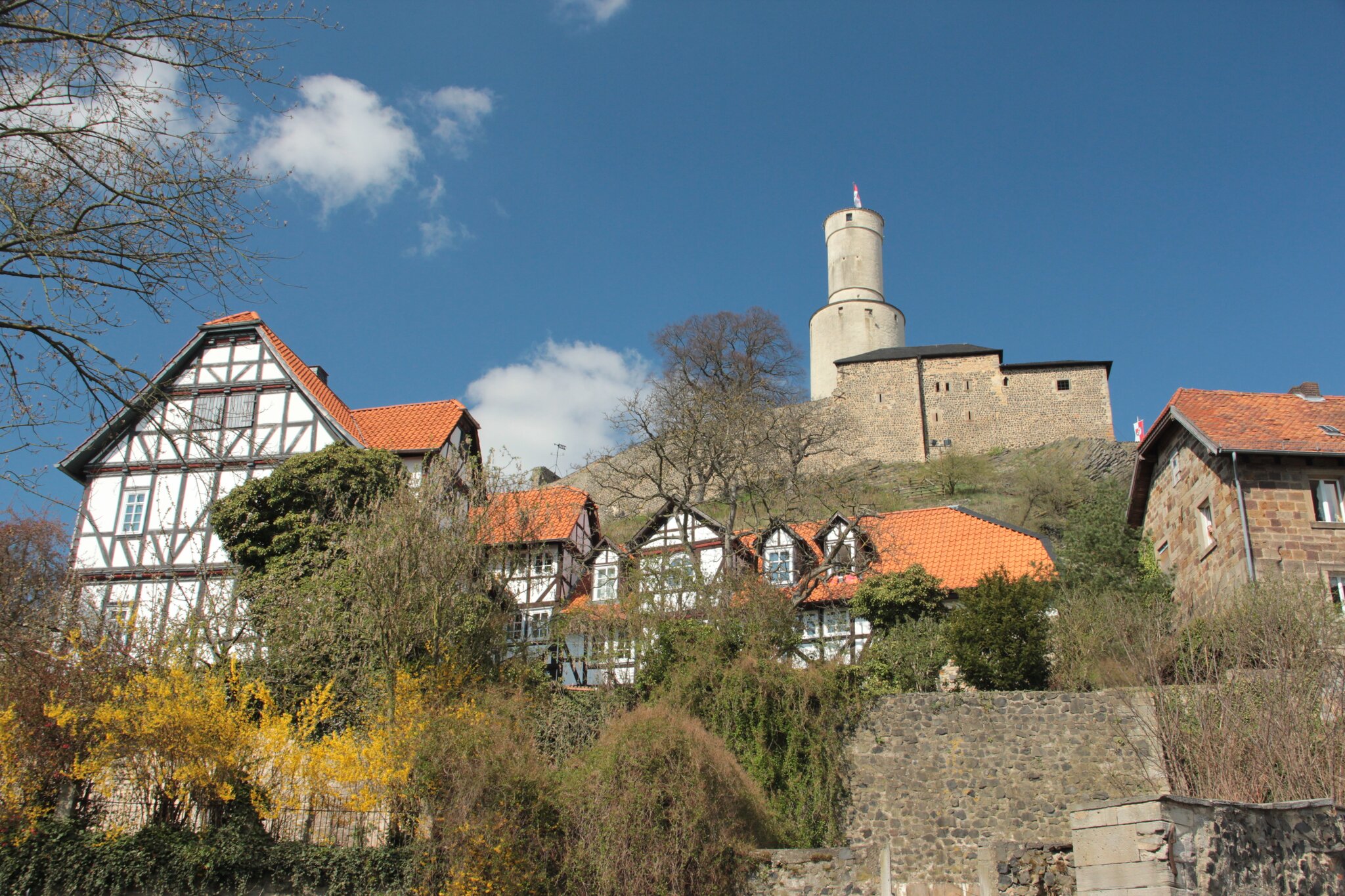 Die Felsburg in Felsberg Bad Wildungen