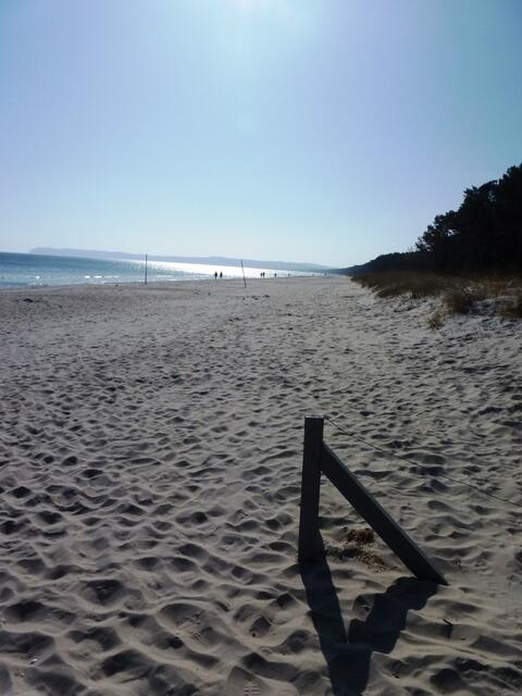 Kilometer lang erstreckt sich der herrliche Sandstrand