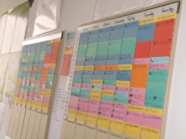 Die Wochenplanung für die laufende und die kommende Woche, bei LeineHertz 106einhalb laufen sowohl LIVE als auch vorproduzierte Sendungen