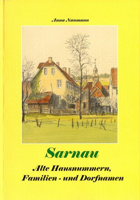 Titel des Buches über die Dorfnamen Sarnaus