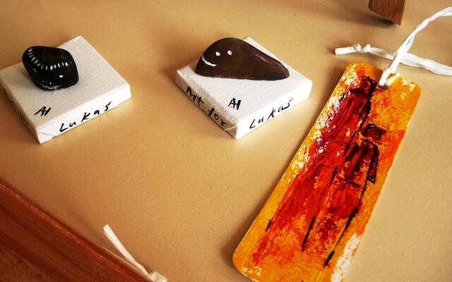 für ein kleine Spende können sie diese tollen Sachen erwerben