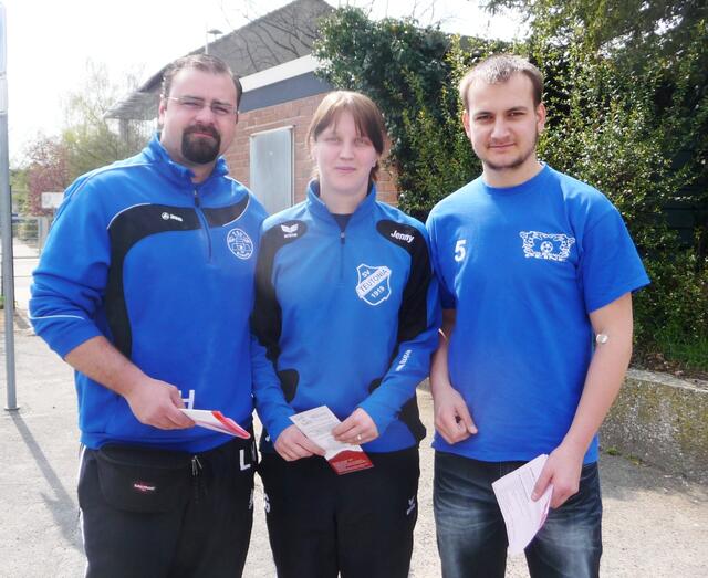 Diese Drei vertreten den TSV "Bildung" 1863 korporation e.V.