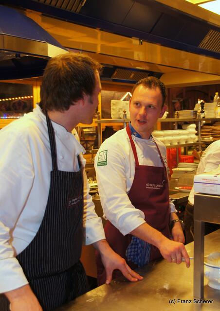 Edel & Weiß - Spitzenköche beim Themenabend in der Sterndl´ Alm auf dem Augsburger Frühjahrsplärrer