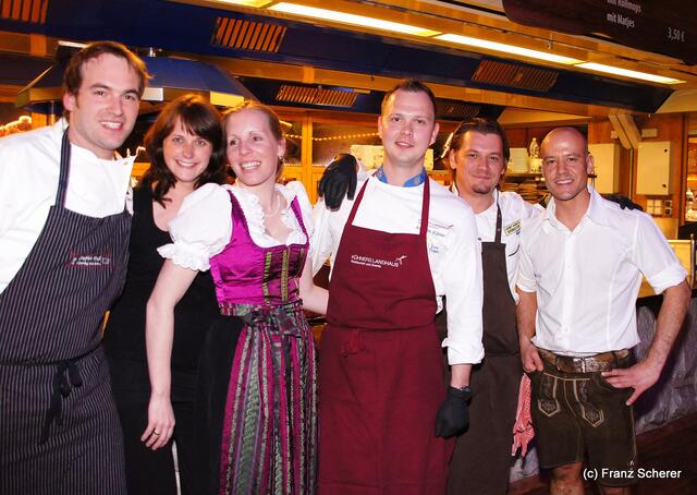 Edel & Weiß - Spitzenköche beim Themenabend in der Sterndl´ Alm auf dem Augsburger Frühjahrsplärrer