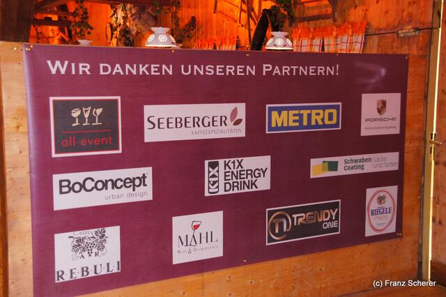 Edel & Weiß - Spitzenköche beim Themenabend in der Sterndl´ Alm auf dem Augsburger Frühjahrsplärrer. Unterstützer und Partner der Sterndl´Alm