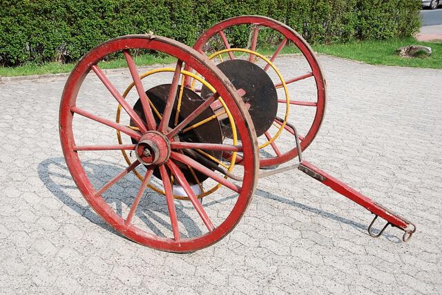 Schlauchwagen in Eltze - heute nur noch zum Anschauen ...