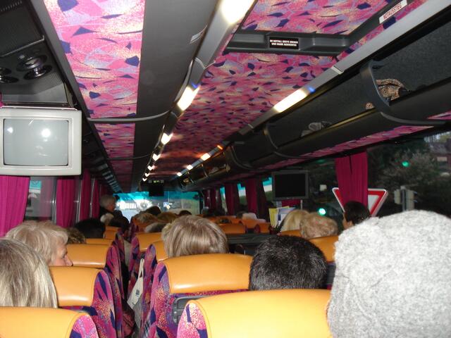 Der Bus ist gut gefüllt