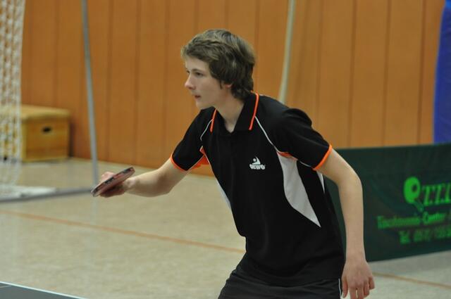Janik Eriksson konzentriert