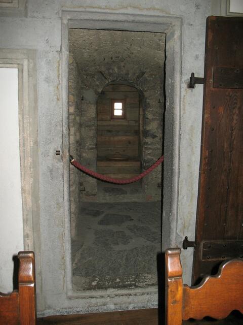 Stilles Örtchen in der Marksburg.
