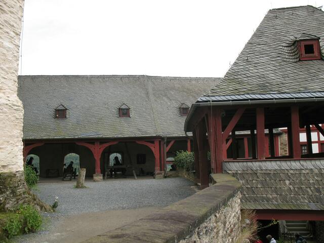In der Marksburg.