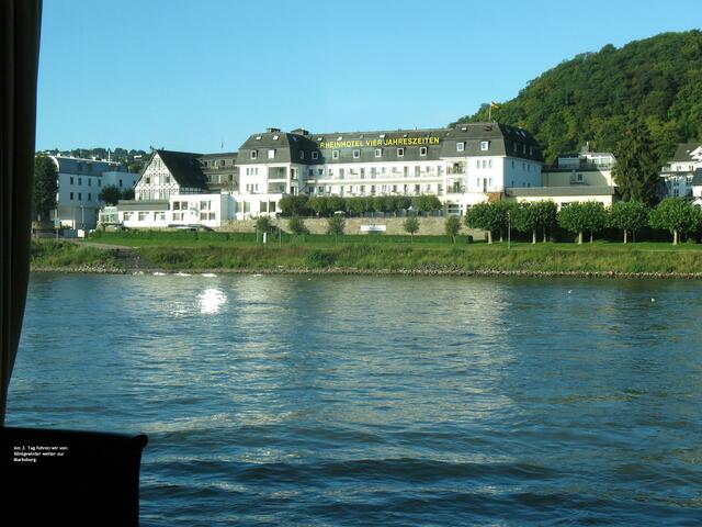 Bekanntes Hotel vier Jahreszeiten.
