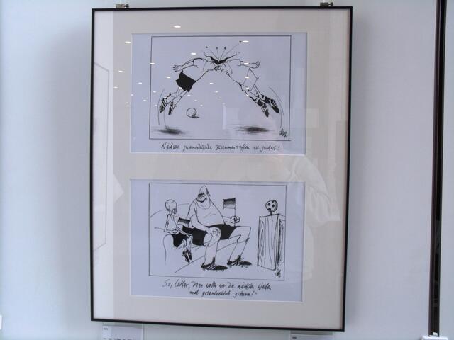 Auszug aus der Ausstellung in der unteren Wandelhalle