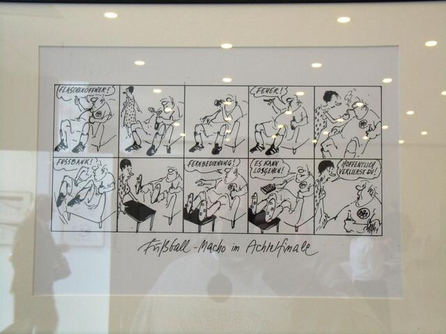 Auszug aus der Ausstellung in der unteren Wandelhalle