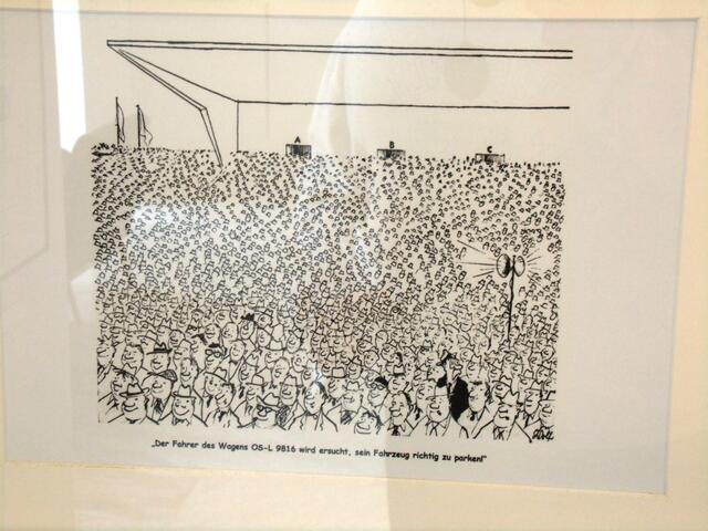 Auszug aus der Ausstellung in der unteren Wandelhalle