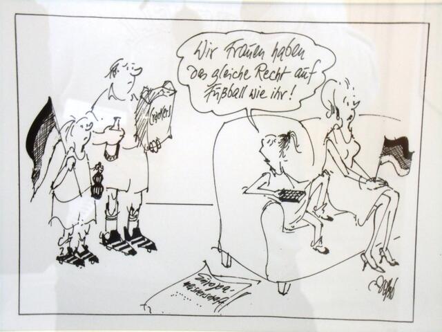 Auszug aus der Ausstellung in der unteren Wandelhalle