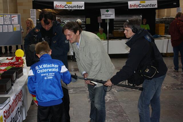 Marten beim Interview-wurde leider nicht ausgestrahlt