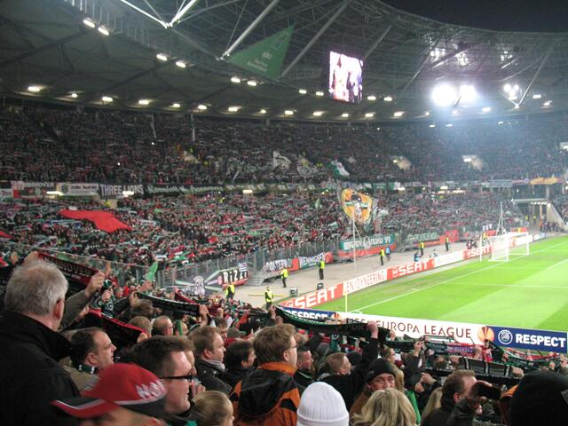 Die Atmosphäre in der AWD-Arena war unvergleichlich.