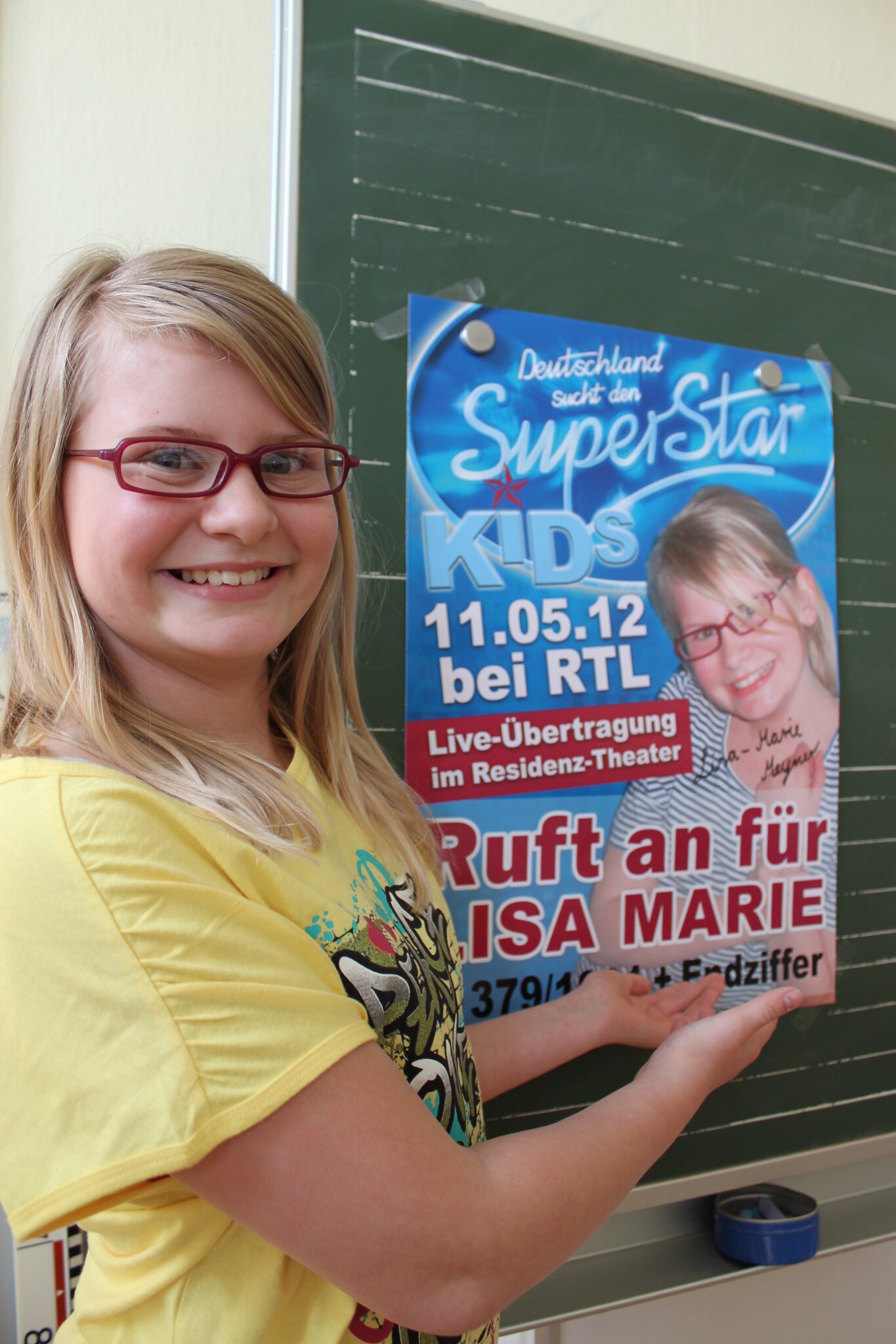 Auftritt vor Millionen Zuschauern Altenburg