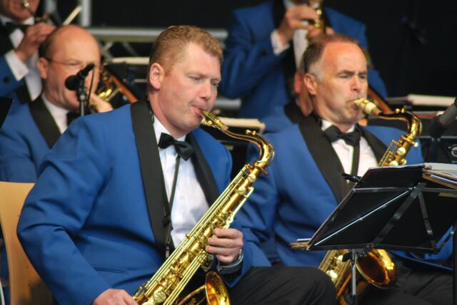 Musiker der Bigband.