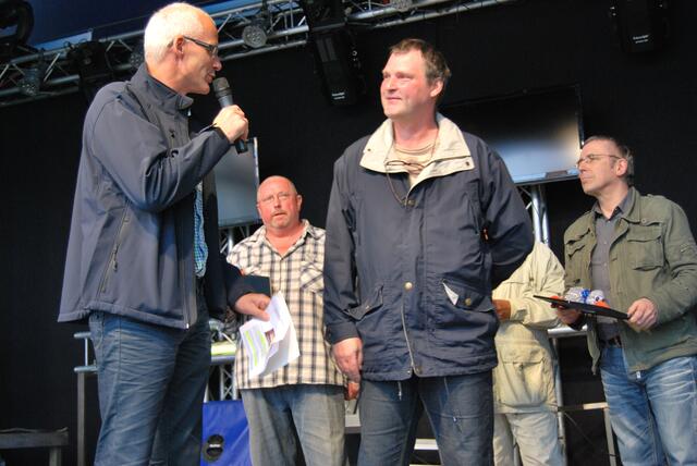Uwe Dorloff aus Saaleck holte sich Platz fünf.