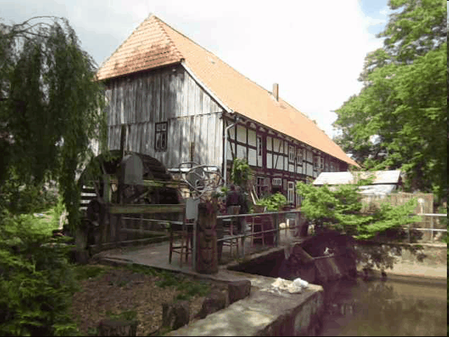 Die Wassermühle von Eltze