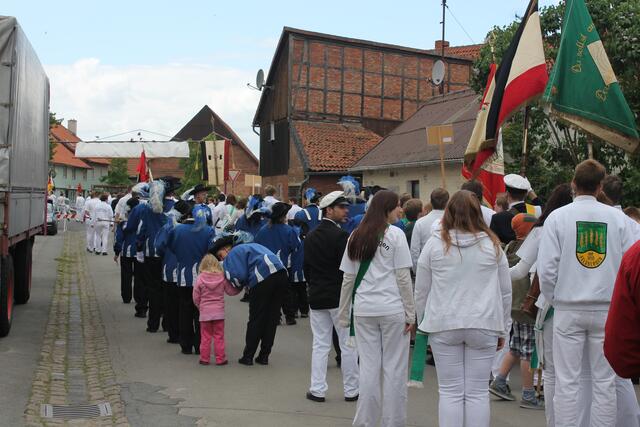 Aufstellung zum Ausmarsch