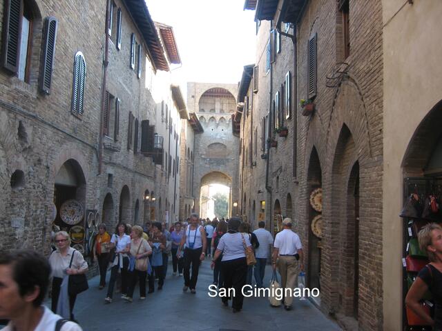 Toskana, San Gimigano