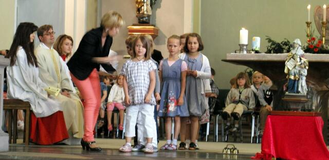 Sie  darf sagen: "Hände können helfen"