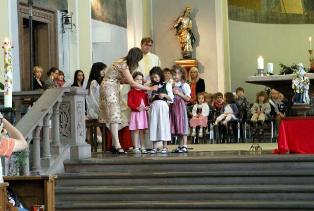 Auch die Hortkinder haben was einstudiert