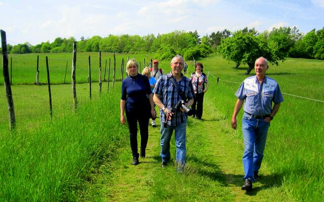 Alle hatten Freude an dem schönen Naturerlebnis.