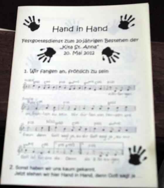 Auch zum Mitsingen gedacht
