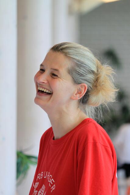 Trainerin Nathalie Richter: Tolles Team - tolle Stimmung!