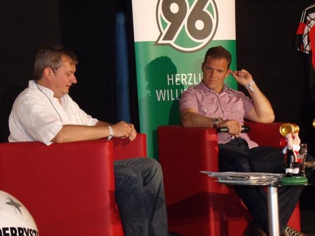 Christoph Dannowski mit Carsten Kruse,...