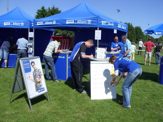 Der KKH/Allianz Stand war immer umlagert.