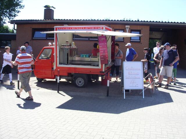 Der Crepes-Stand war ein Anziehungspunkt