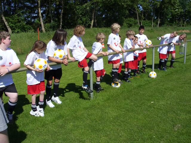 Trainingsprogramm für die Kinder des Kinderschutzbundes.