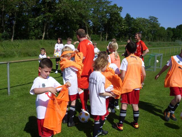 Trainingsprogramm für die Kinder des Kinderschutzbundes.