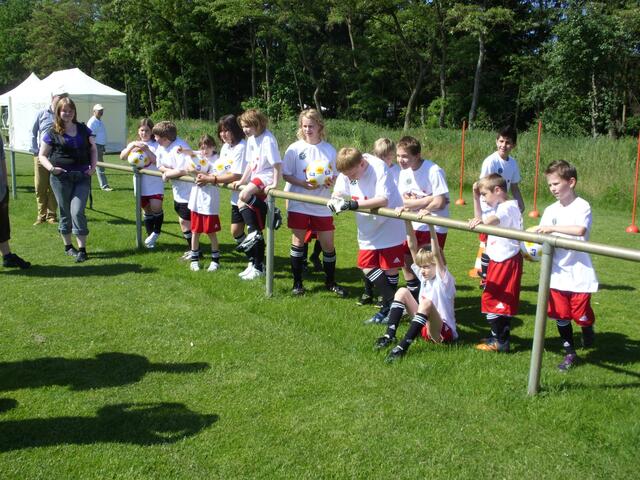 Trainingsprogramm für die Kinder des Kinderschutzbundes.