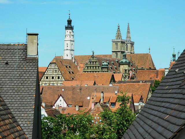 Blick zum Marktplatz