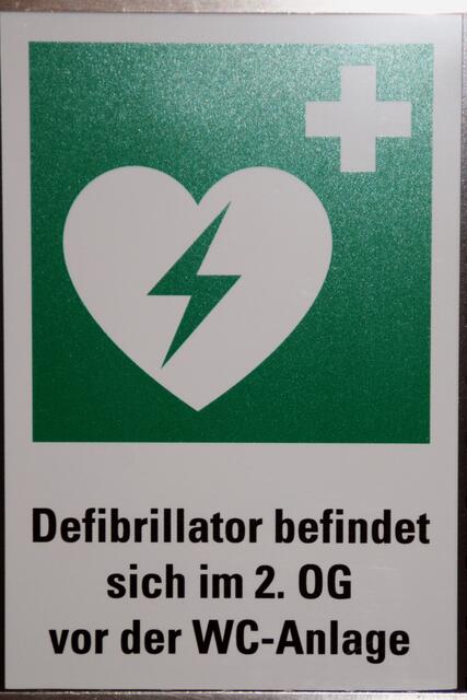 Aber wir waren sofort beruhigt - Hilfe war immer in der Nähe.