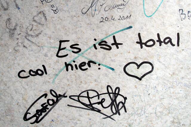 Und am Abend hatten wir dann doch schon diesen Eindruck.