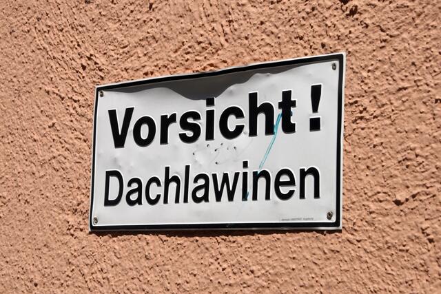 Zum Glück schien die Sonne ...