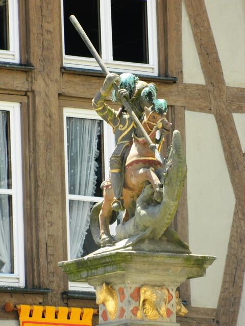 St. Georg tötet den Drachen