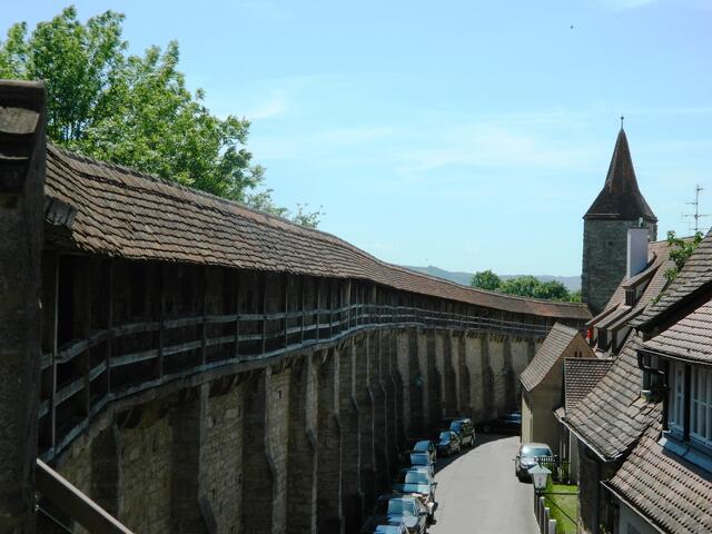 Röderschütt am Wehrgang