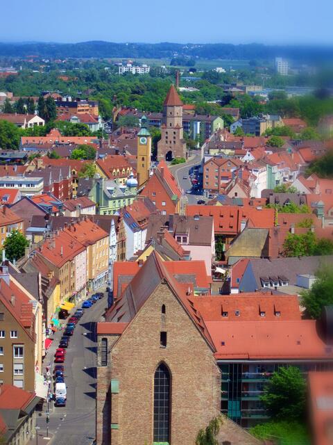 Aber der Blick auf die niedliche Spielzeugstadt war schon toll!
